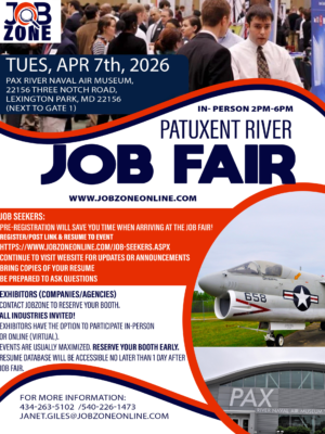 Patuxent River Job Fair - APR2026
