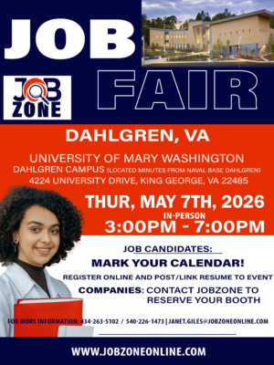 Dahlgren Job Fair - May 7th, 2026